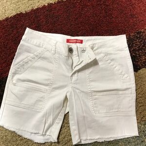 Union bay Women White Bermuda Short